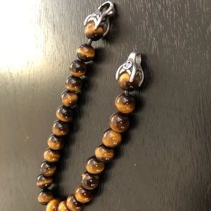 David Yurman Spiritual Beads' Bracelet Tiger eye
